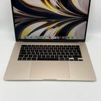 MacBook Air 15 inch M3 256GB sterrenlicht /krasvrij /100% ba, 256 GB, 2 tot 3 Ghz, 8 GB, Ophalen of Verzenden
