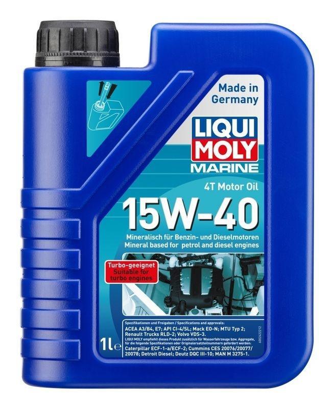 Liqui Moly Marine Motor Oil 4T 15W-40 1 L, Watersport en Boten, Bootonderdelen, Verzenden