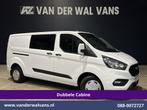 Ford Transit Custom | 2.0 TDCI 131pk L2H1 Dubbele Cabine, Auto's, Gebruikt, Euro 6, Wit, Dealer onderhouden