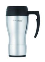 Thermos Isoleermok - RVS - 0,45 l - Zilver/Zwart. (mist, Antiek en Kunst, Antiek | Servies los, Verzenden