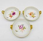 KPM Berlin - Schotel (3) - Ringschalen mit Blüten -, Antiek en Kunst