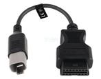 Jaltest Hatz 4 Pins OBD - 16 Pins OBD2 Verloopkabel Hef- en, Auto diversen, Verzenden, Nieuw