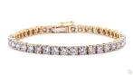 Armband - 18 karaat Geel goud - 10.39ct. tw. Diamant, Sieraden, Tassen en Uiterlijk, Armbanden, Nieuw
