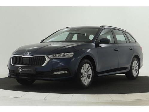 Zakelijke Lease |  Škoda Octavia Combi 1.0 e-TSI 110pk DSG B, Auto's, Skoda, Dealer onderhouden, Lease, Zwart, Automaat, Stationwagon
