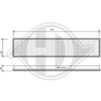 BINNENFILTER VOOR FORD MERCURY COUGAR 1999-2002 1111785, Ophalen of Verzenden, Nieuw