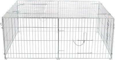 Trixie Natura Knaagdierren Met Dak Gegalvaniseerd Metaal, Dieren en Toebehoren, Knaagdieren en Konijnen | Hokken en Kooien, Verzenden