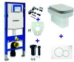 Geberit UP-320 + Carre OnePack + Sigma 01 wit