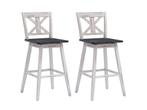 Coast Bar Stool 2 Set Vintage Bar -stoelen met 360 °, Verzenden, Nieuw
