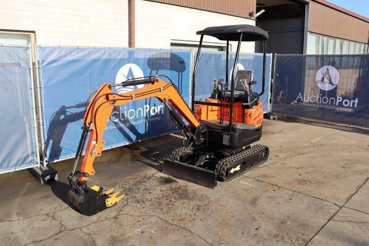 Veiling: Minigraafmachine Nycheki Q20-Power Diesel Nieuw, Zakelijke goederen, Machines en Bouw | Kranen en Graafmachines, Graafmachine