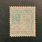 West-Australië 1905 - 5 Schilling Queen Victoria en, Postzegels en Munten, Postzegels | Europa | UK, Gestempeld