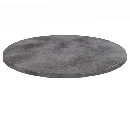 Tafelblad | BETON | Grijs | In-/Outdoor | Ø600x30(h)mm, Zakelijke goederen, Horeca | Keukenapparatuur, Nieuw in verpakking, Verzenden