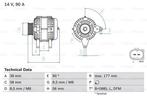 Dynamo / Alternator SEAT CORDOBA (1.2,1.2 12V), Auto-onderdelen, Ophalen of Verzenden, Nieuw