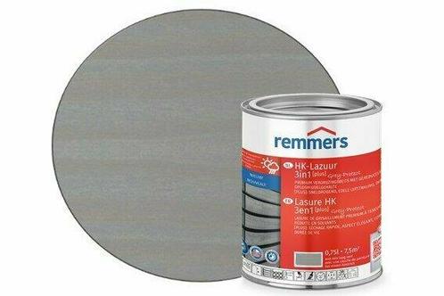 Remmers HK-lazuur Plus | Grey Protect Watergrijs, Doe-het-zelf en Verbouw, Verf, Beits en Lak, Verzenden