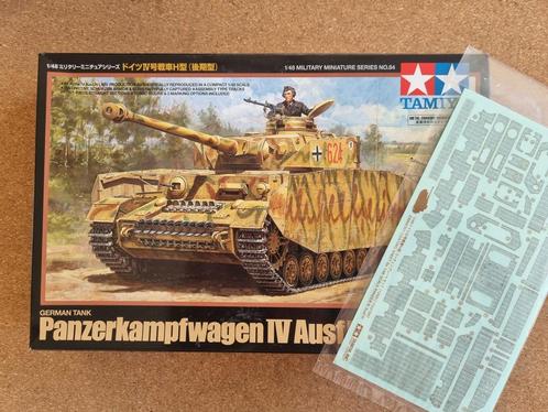 Tamiya 32584 Panzerkampfwagen IV Ausf.H 1:48 + Zimmerit, Hobby en Vrije tijd, Modelbouw | Auto's en Voertuigen, Tamiya, Verzenden
