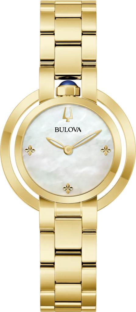 Bulova 97L181 Classic Rubaiyat dames horloge 30 mm, Sieraden, Tassen en Uiterlijk, Horloges | Dames, Staal, Nieuw, Staal, Overige merken