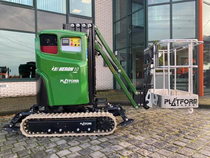 Mast hoogwerker | Platform Basket Heron 10 | Op rupsen, Zakelijke goederen, Machines en Bouw | Liften, Steigers en Ladders