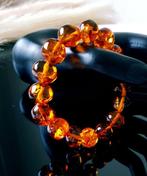 Amber Vintage Baltisch Barnsteen Armband - Ronde Barok, Verzamelen