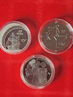 Frankrijk. 10 Euro 2011/2013 (3 moedas) Proof (Zonder