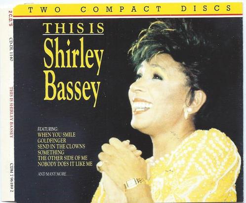 Cd - Shirley Bassey - This Is Shirley Bassey, Cd's en Dvd's, Cd's | Overige Cd's, Verzenden