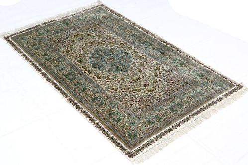 Hierke originele zijden op zijde oud - Vloerkleed - 150 cm -, Huis en Inrichting, Stoffering | Tapijten en Kleden