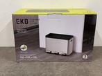 Veiling - EKO prullenbak Essential splitted Recycler 30L mat, Nieuw