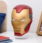 Marvel iron man mask light lampada da tavolo applique a