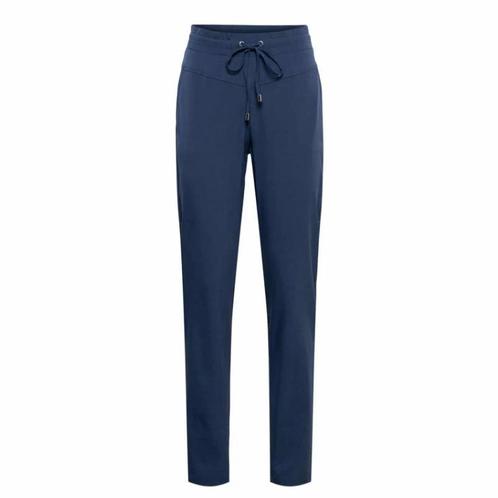 -22% &Co Woman  &Co Woman Penny pants- indigo melee  maat S, Kleding | Dames, Broeken en Pantalons, Blauw, Nieuw, Verzenden