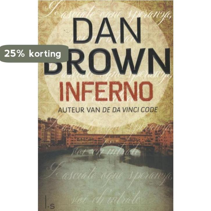Inferno / Robert Langdon / 4 9789024561858 Dan Brown, Boeken, Thrillers, Gelezen, Verzenden
