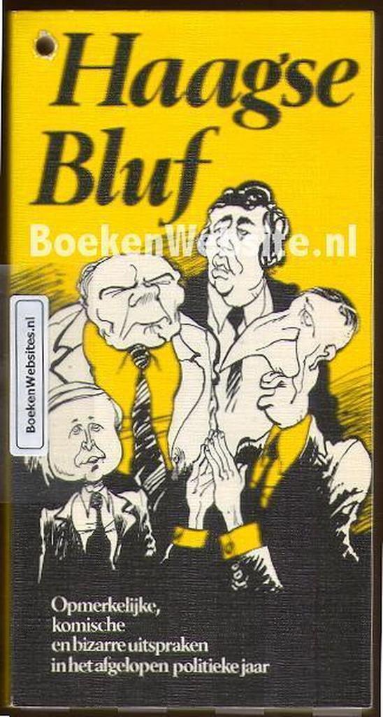 Haagse bluf 9789010045607 Berge, Boeken, Overige Boeken, Gelezen, Verzenden