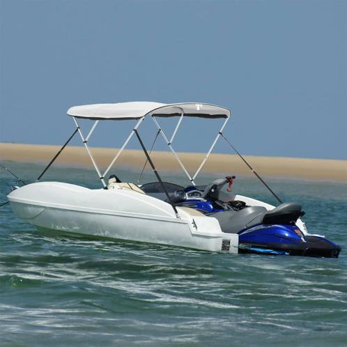 vidaXL Biminitop 3 bogen met mesh zijwanden, Watersport en Boten, Bootonderdelen, Nieuw, Verzenden