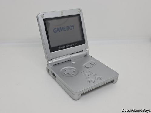 Gameboy Advance / GBA SP - Console - Silver, Spelcomputers en Games, Spelcomputers | Nintendo Game Boy, Gebruikt, Verzenden