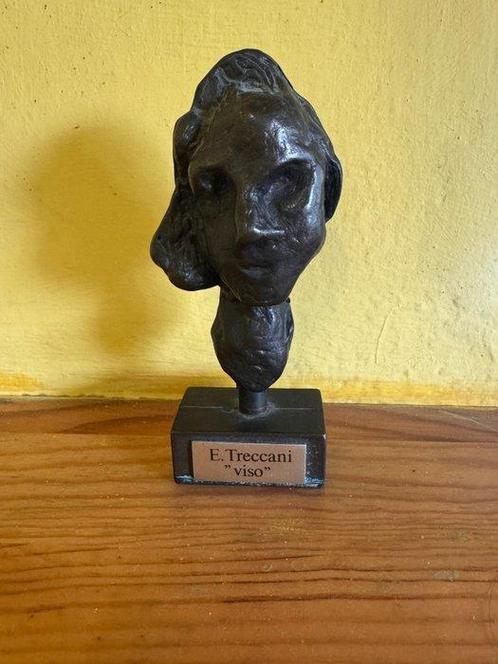 Ernesto Treccani (1920-2009) - Viso, Antiek en Kunst, Kunst | Schilderijen | Modern