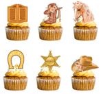 Paarden party cupcake toppers Sweet Horse, Verzenden, Nieuw, Western