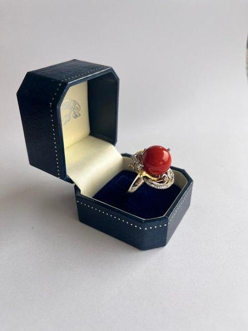 Ring - 18 karaat Geel goud, Witgoud, Sieraden, Tassen en Uiterlijk, Ringen