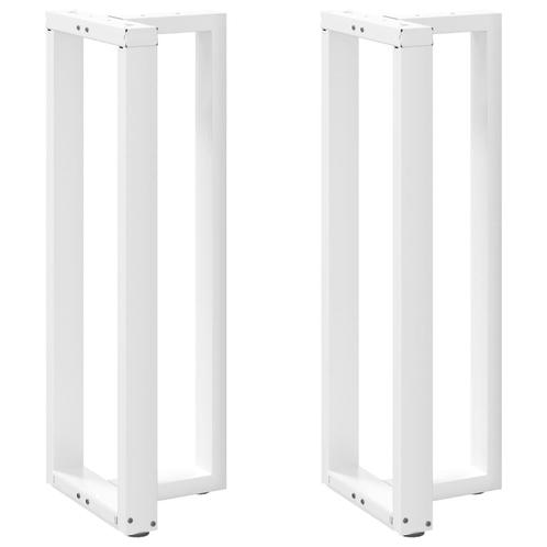 vidaXL Bartafelpoten 2 st T-vormig 50x35x(110-111) cm staal, Huis en Inrichting, Tafelonderdelen, Nieuw, Verzenden