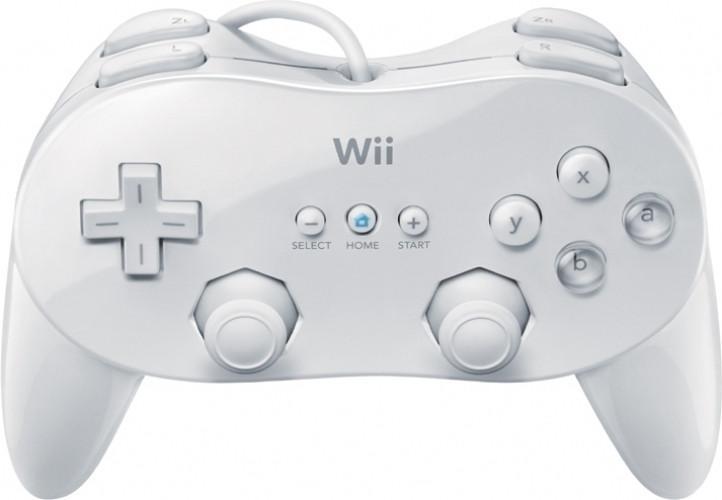 Wii Classic Controller Pro White (Nintendo Wii), Spelcomputers en Games, Games | Nintendo Wii, Gebruikt, Verzenden