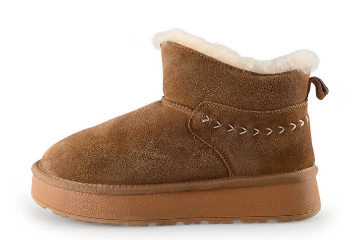 Manfield Pantoffels in maat 41 Cognac | 10% extra korting, Kleding | Dames, Schoenen, Overige kleuren, Zo goed als nieuw, Pantoffels of Sloffen