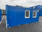 Kantoorunit – ca. 6 x 2.44 m. – Keuken + Toilet - Gebruikt