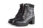 Mustang Veterboots in maat 41 Zwart | 10% extra korting, Kleding | Dames, Schoenen, Nieuw, Mustang, Overige typen, Zwart