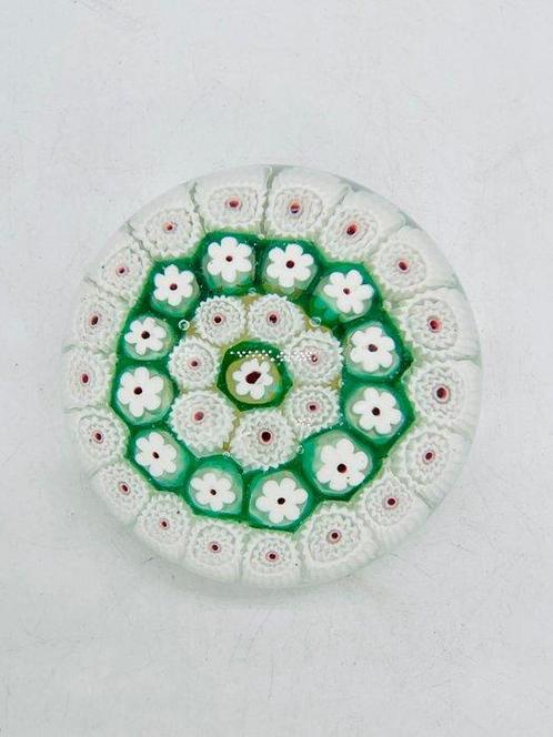 Murano - Presse-papier - Millefiori paperweight - Glas, Antiek en Kunst, Antiek | Glas en Kristal