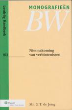 Niet-nakoming van verbintenissen / Monografieen Nieuw BW /, Boeken, Verzenden, Zo goed als nieuw, G.T. de Jong