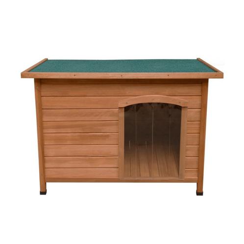 Monster Shop Houten Hondenhok – Middelgroot - 70 H x 103 B x, Dieren en Toebehoren, Hondenhokken, Verzenden
