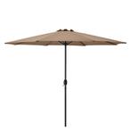 Tuin parasol stokparasol 300x230 cm beige, Tuin en Terras, Nieuw, Verzenden
