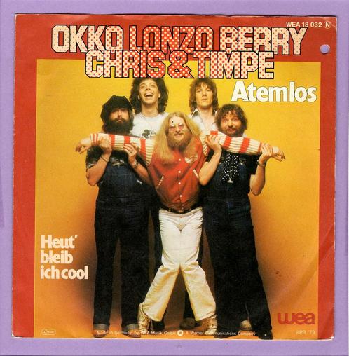 Okko, Lonzo, Berry, Chris & Timpe – Atemlos / Heut Ble..., Cd's en Dvd's, Vinyl Singles, Verzenden