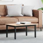 vidaXL Salontafel Naturel 60 x 50 x 36 cm Massief grenenhout, Verzenden, Nieuw, 50 tot 100 cm, Minder dan 50 cm