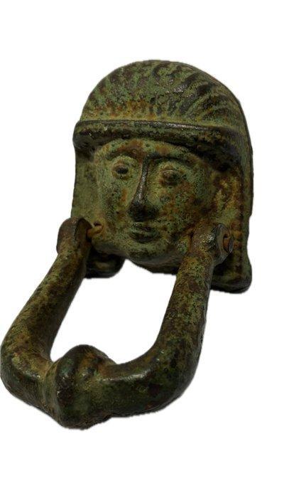 Antiek Deurklopper - 1800-1850 - Battichio bronzo, Antiek en Kunst, Antiek | Overige Antiek