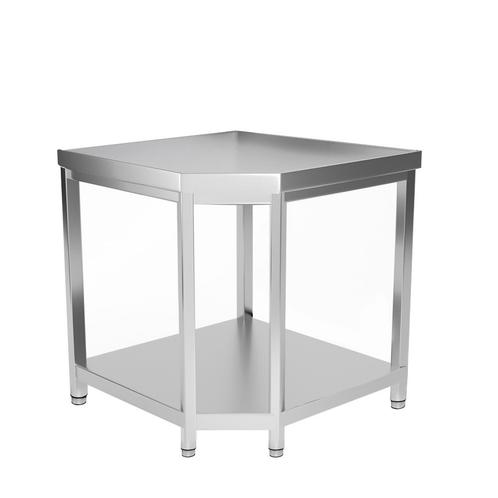 GGM Gastro | RVS hoek werktafel PREMIUM - | ATEK107, Zakelijke goederen, Horeca | Meubilair en Inrichting, Nieuw in verpakking