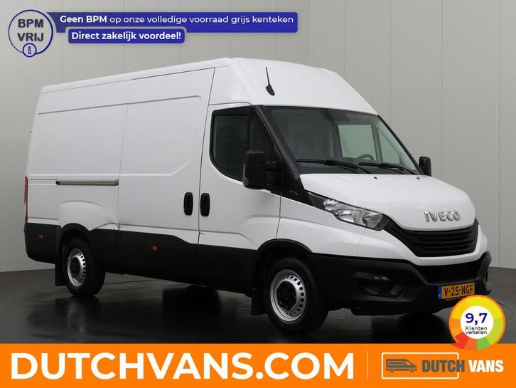 Iveco Daily L2 H2 2023 €308 per maand, Auto's, Bestelauto's, Te koop, Zwart, Handgeschakeld, Financial lease, BTW verrekenbaar