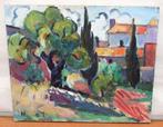 Juan Mendoza Marruedo (1929) - Paisaje fauve - NO RESERVE, Antiek en Kunst