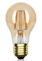 LED Filament E27 Peer dimbaar Amber 4W 2400K, Huis en Inrichting, Verzenden, Nieuw, E27 (groot)